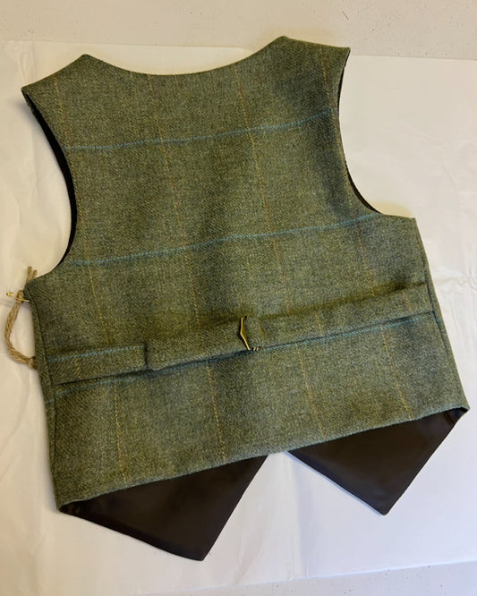EXTRA - add a matching tweed back to your waistcoat order